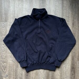 Polo Ralph Lauren Sweatshirt Mens M USA Flag Superman Fleece Style Puffy 90s